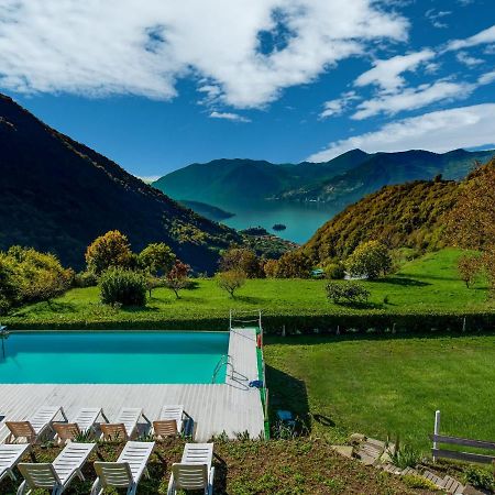 In A Green And Relaxing Atmosphere With Pool And Stunning Lake View Villa Marone Kültér fotó